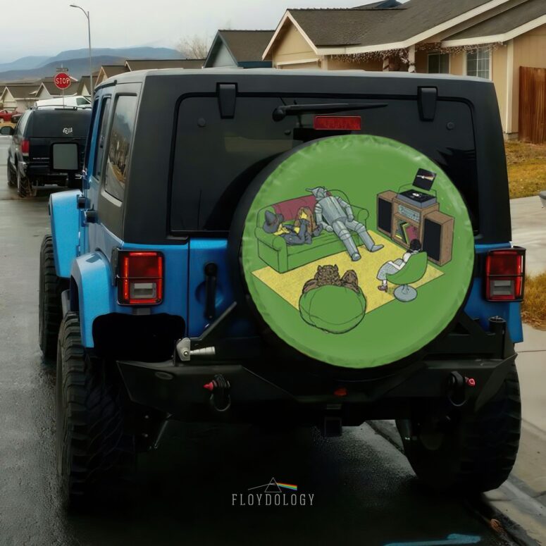 dark side of the moon wizard of oz Pink Floyd Spare Tire Cover
