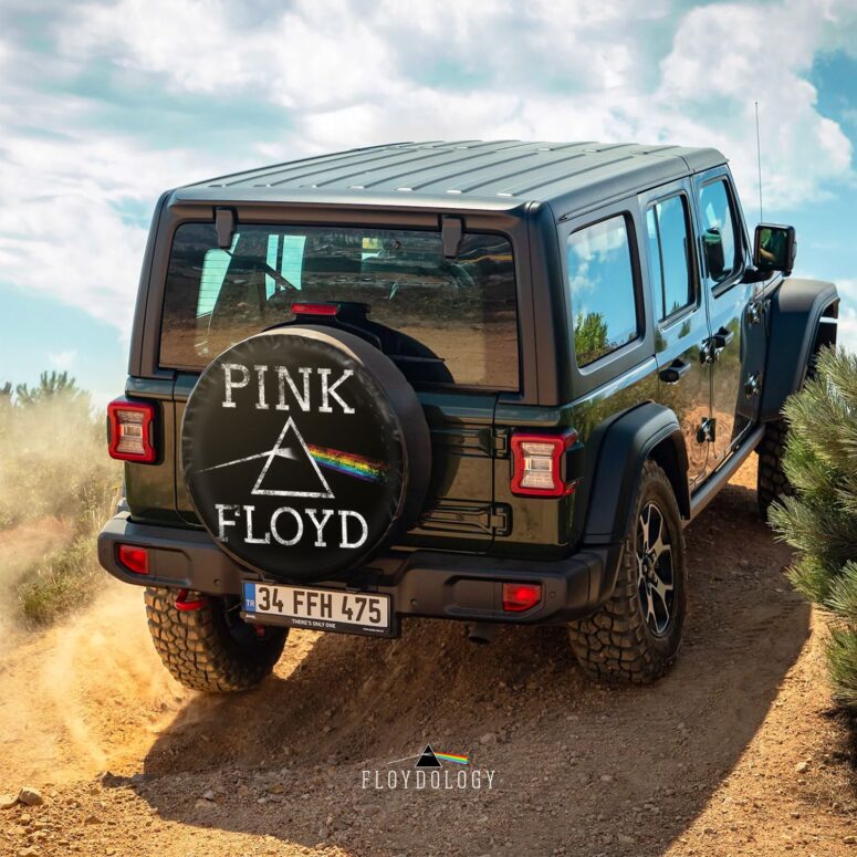 Dark Side Of The Moon Acid Wash Pink Floyd Spare Tire Cover Dark Side Of The Moon Acid Wash Pink Floyd Spare Tire Cover