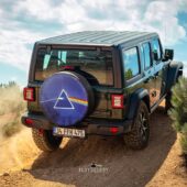 Left2d Backpack Golden Dark Side Of The Moon - OtherBrick