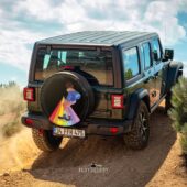 Left2d Backpack Golden Dark Side Of The Moon - OtherBrick