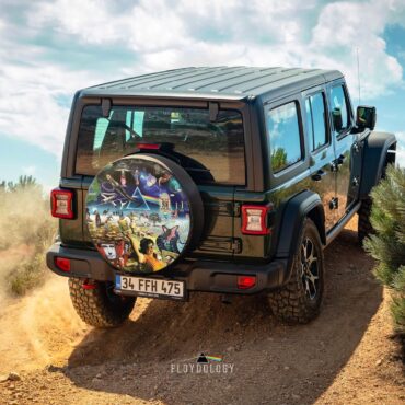 Music is always by your side Pink Floyd Spare Tire Cover Music is always by your side Pink Floyd Spare Tire Cover