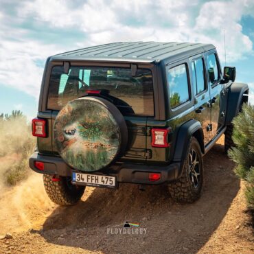 Pink Floyd Saucerful Of Secrets Spare Tire Cover
