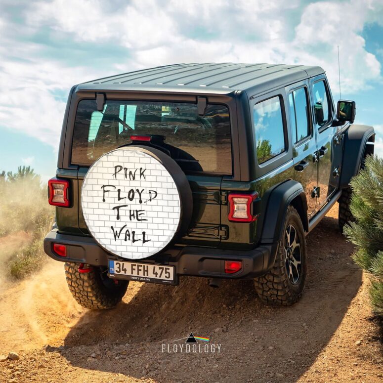 Pink Floyd The Wall background Spare Tire Cover Pink Floyd The Wall background Spare Tire Cover