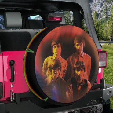 1965 Their First Recordings Pink Floyd Spare Tire Cover