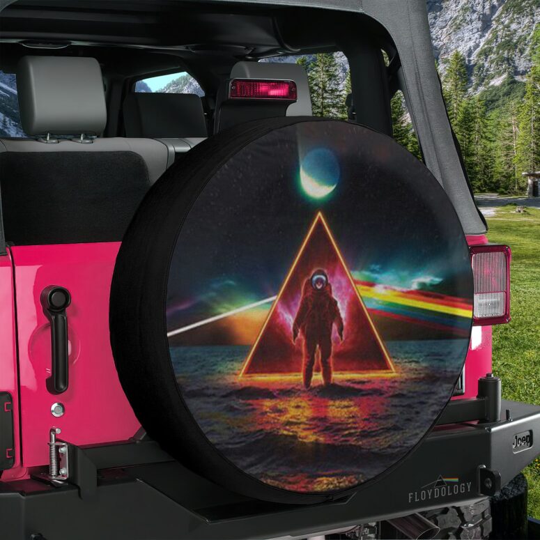 Astronaut Dark Side Of The Moon Pink Floyd Spare Tire Cover Astronaut Dark Side Of The Moon Pink Floyd Spare Tire Cover