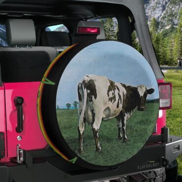 Atom Heart Mother Pink Floyd Spare Tire Cover