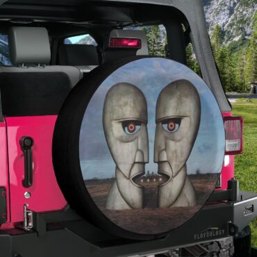 Division Bell Metal Heads Pink Floyd Spare Tire Cover