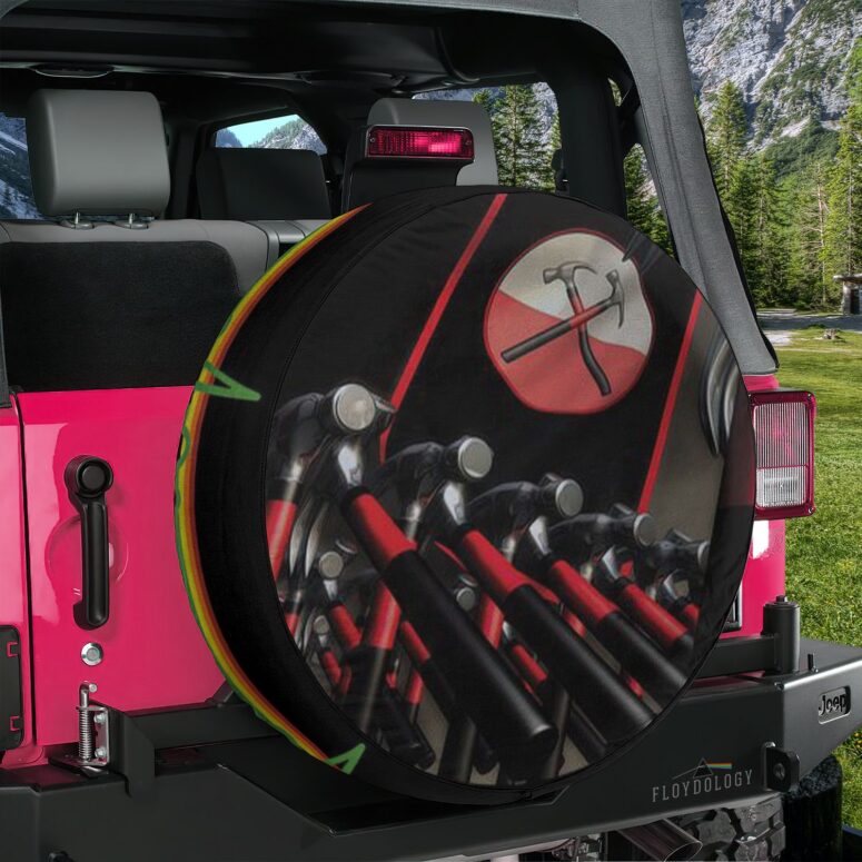 Hammer March Pink Floyd Spare Tire Cover
