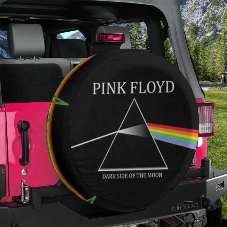 Pink Floyd Dark Side Of The Moon Album Cover Spare Tire Cover