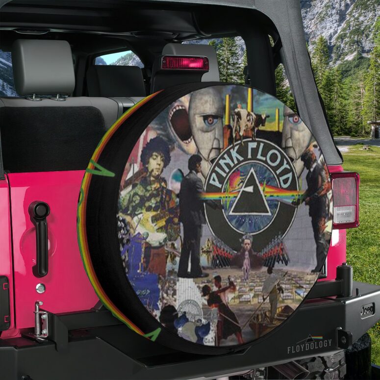 Pink Floyd Icons FAN Art Spare Tire Cover