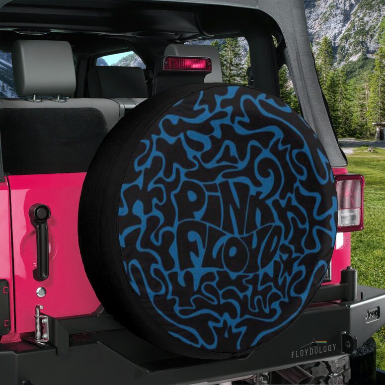 Pink Floyd Logo Cosmic psychedelic Art Spare Tire Cover Pink Floyd Logo Cosmic psychedelic Art Spare Tire Cover