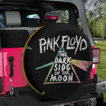 Pink Floyd The Dark side of the moon Gardient Art Spare Tire Cover
