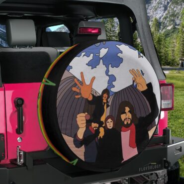 Pink Floyd Fish Eye Lense Spare Tire Cover Pink Floyd Fish Eye Lense Spare Tire Cover