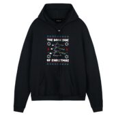 The Dark Side Of Christmas Pink Floyd Front Hoodie Black - OtherBrick