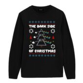 The Dark Side Of Christmas Pink Floyd Front Longsleeve Black - OtherBrick