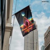 Left2d Backpack Golden Dark Side Of The Moon - OtherBrick