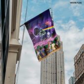 Left2d Backpack Golden Dark Side Of The Moon - OtherBrick