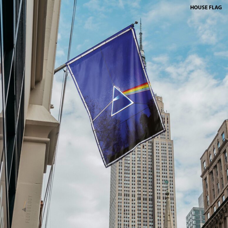 Dark Side of the Moon 30th Anniversary Remastered Pink Floyd Flag