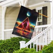 Left2d Backpack Golden Dark Side Of The Moon - OtherBrick