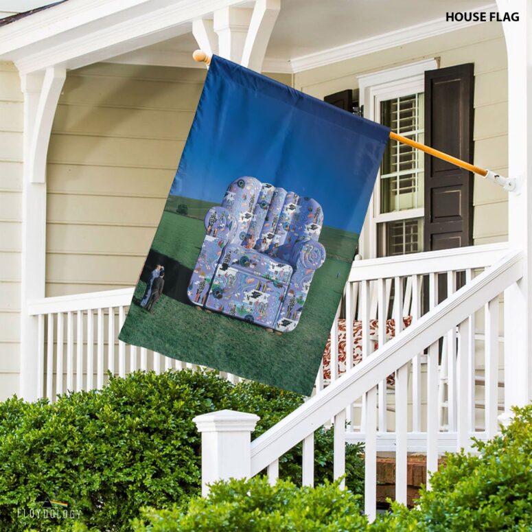 Characters Chair Art Pink Floyd Flag