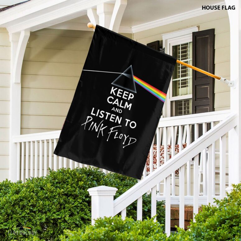 Keep calm And listen to Pink Floyd Flag Keep calm And listen to Pink Floyd Flag