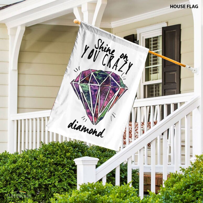 Shine on You Crazy Diamond Pink Floyd Flag