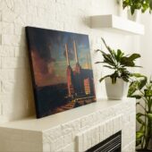 Left2d Backpack Golden Dark Side Of The Moon - OtherBrick