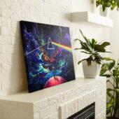 Left2d Backpack Golden Dark Side Of The Moon - OtherBrick