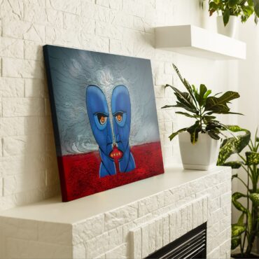 Pink Floyd Roses Division Bell Canvas