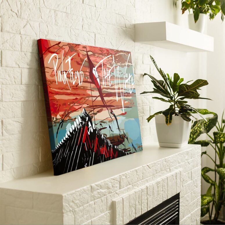 Pink Floyd The Wall Illustration Fan Art Canvas