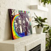 Left2d Backpack Golden Dark Side Of The Moon - OtherBrick