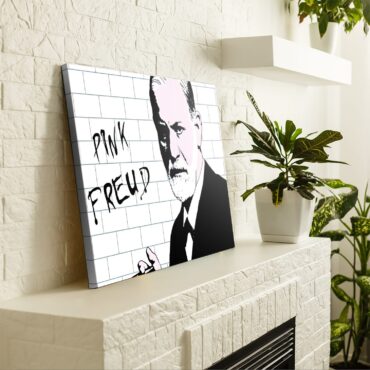 Pink Freud The Wall Pink Floyd Canvas