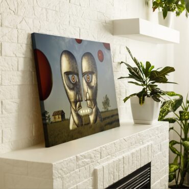 The Division Bell Fan Art Pink Floyd Canvas