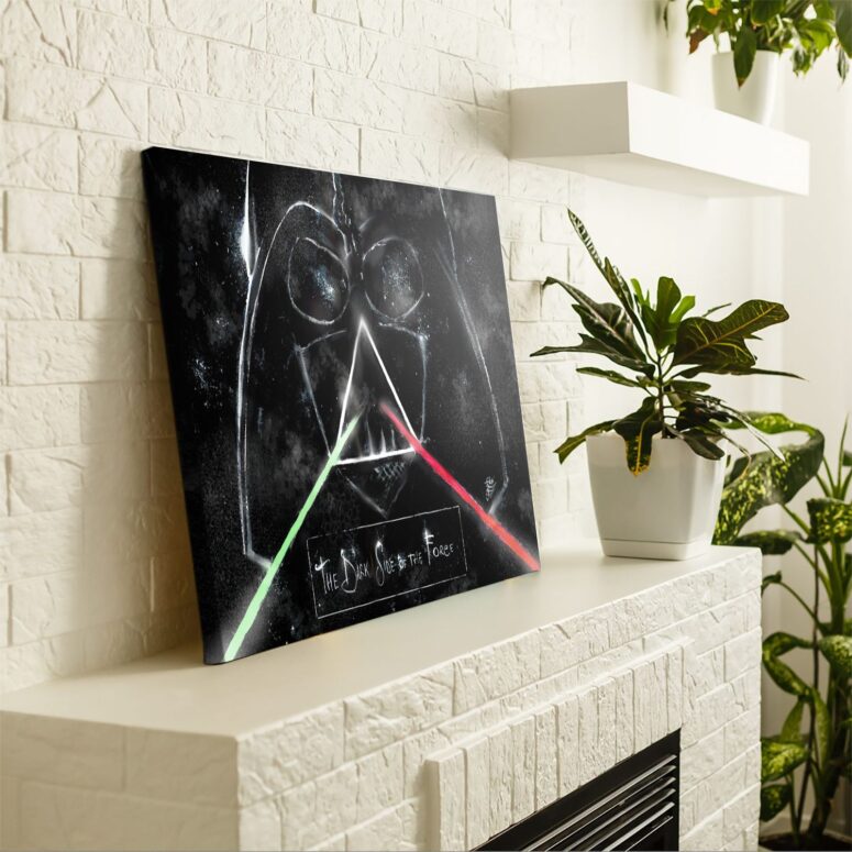 The dark side of the force Pink Floyd Canvas