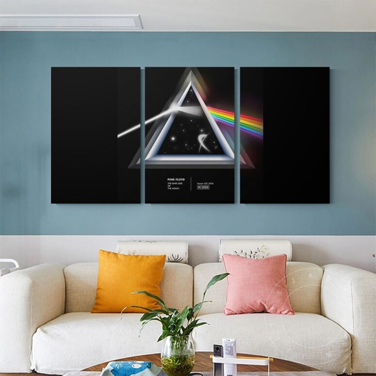 Dark Side Of The Moon Fanart 2018 Pink Floyd Canvas Dark Side Of The Moon Fanart 2018 Pink Floyd Canvas