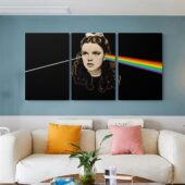 Left2d Backpack Golden Dark Side Of The Moon - OtherBrick