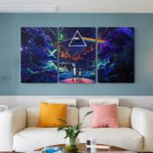 Left2d Backpack Golden Dark Side Of The Moon - OtherBrick