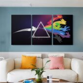 Left2d Backpack Golden Dark Side Of The Moon - OtherBrick