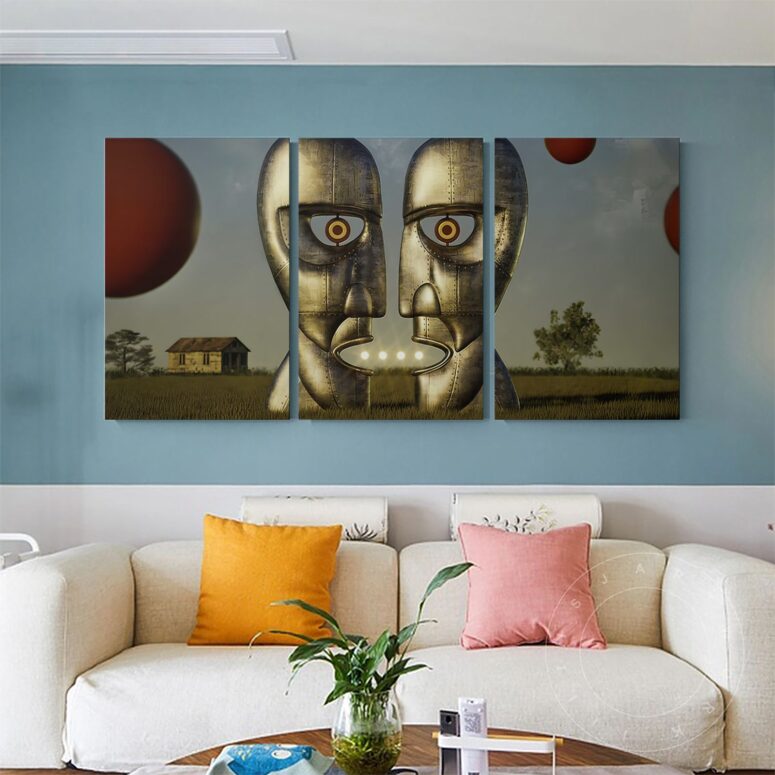 The Division Bell Fan Art Pink Floyd Canvas The Division Bell Fan Art Pink Floyd Canvas