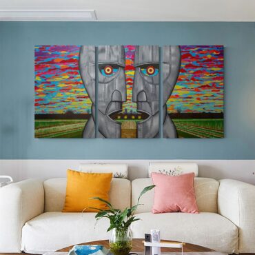 The Division Bell Painting Art Pink Floyd Canvas