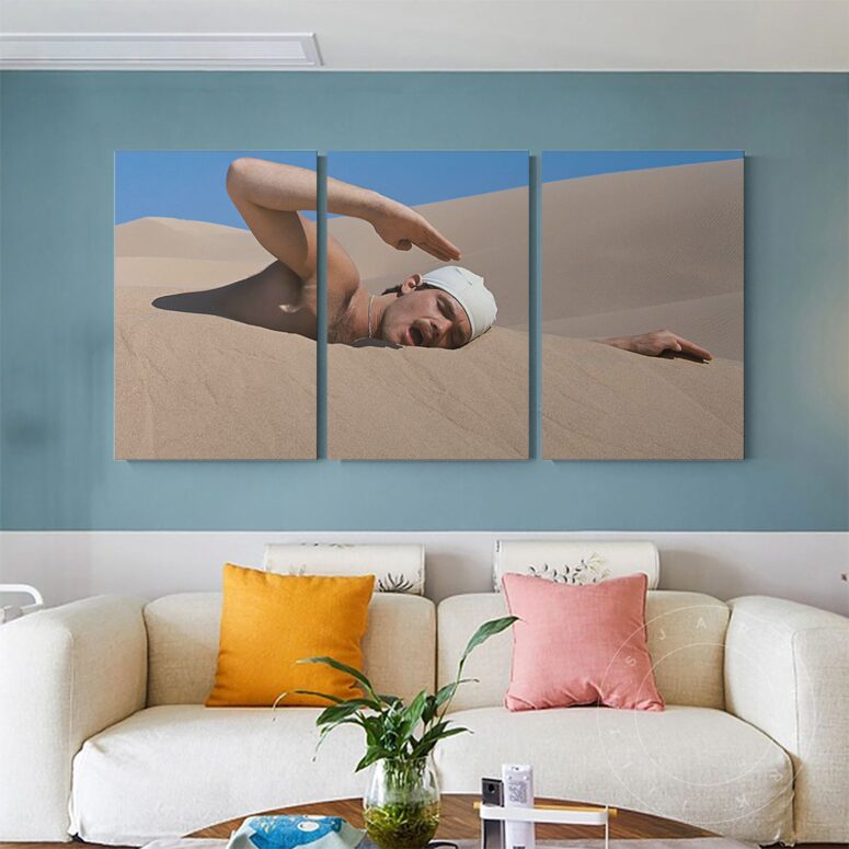 The Meaning of Half Life Desert Swimmer 1975 Pink Floyd Canvas The Meaning of Half Life Desert Swimmer 1975 Pink Floyd Canvas