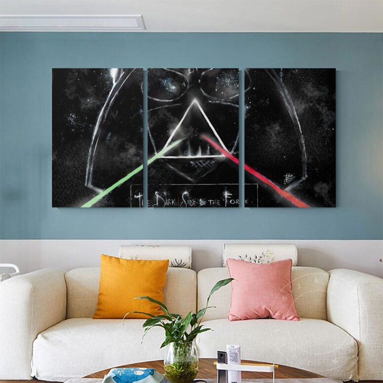The dark side of the force Pink Floyd Canvas