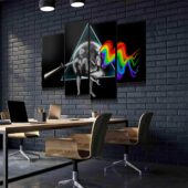 Left2d Backpack Golden Dark Side Of The Moon - OtherBrick
