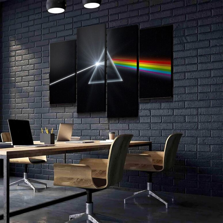 The Dark Side of the Moon Remastered Pink Floyd Canvas The Dark Side of the Moon Remastered Pink Floyd Canvas