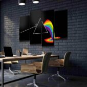 Left2d Backpack Golden Dark Side Of The Moon - OtherBrick