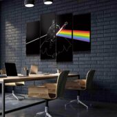 Left2d Backpack Golden Dark Side Of The Moon - OtherBrick