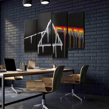 Drip Side Of The Moon Pink Floyd Canvas
