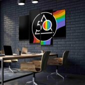 Left2d Backpack Golden Dark Side Of The Moon - OtherBrick