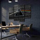 Left2d Backpack Golden Dark Side Of The Moon - OtherBrick