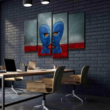 Pink Floyd Roses Division Bell Canvas Pink Floyd Roses Division Bell Canvas